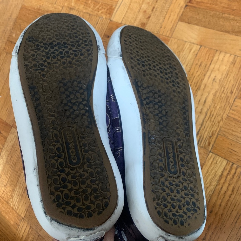 Coach Purple Sneakers - Picture 4 of 5
